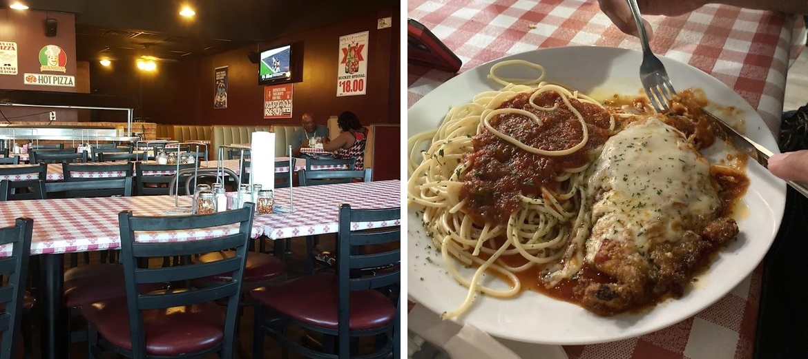 Grandpa Rosario's Pizza and Pasta Menu