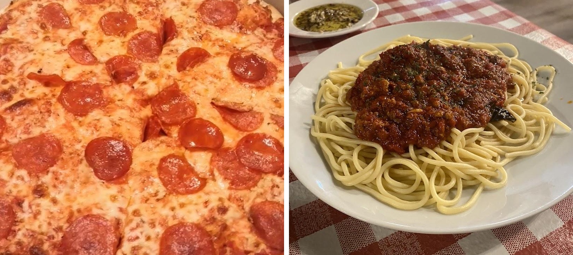 Grandpa Rosario's Pizza and Pasta Menu