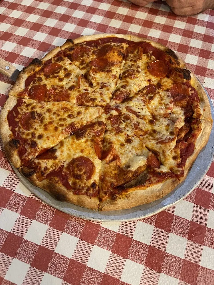 Deep Dish Pepperoni Pizza